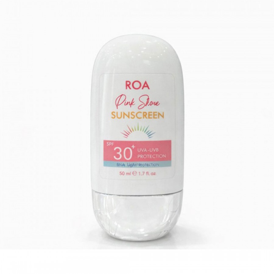 Roa Bitkisel Pink Shine Güneş Kremi 50 ml