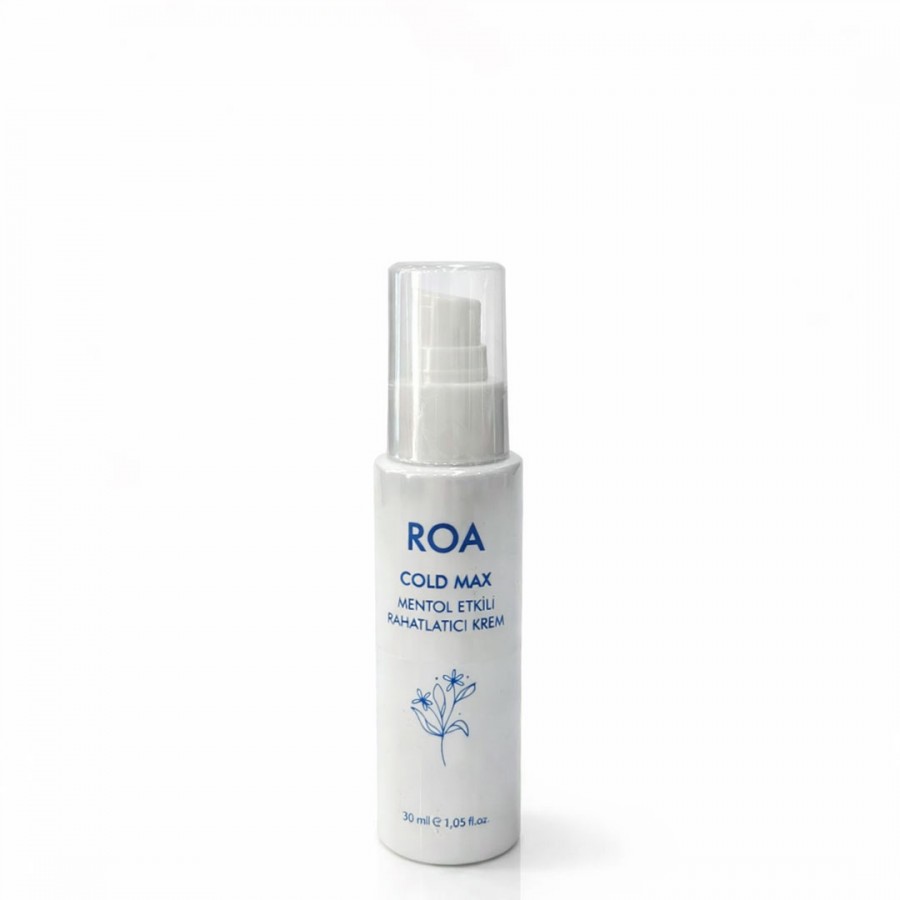 Roa Bitkisel Cold Max Mentol Etkili Rahatlatıcı Krem 75 ml