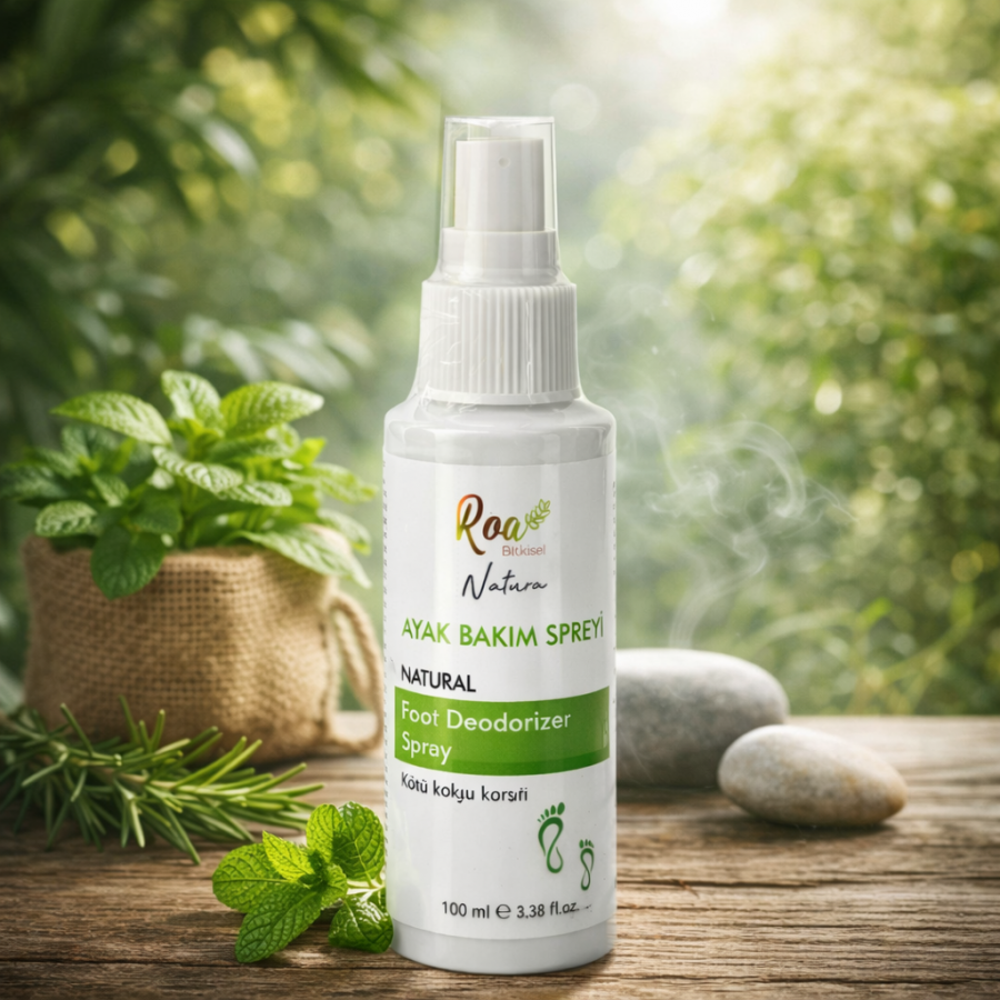 Roa Bitkisel Ayak Bakım Spreyi 100 ml Roa Bitkisel Ayak Bakım Spreyi 100 ml