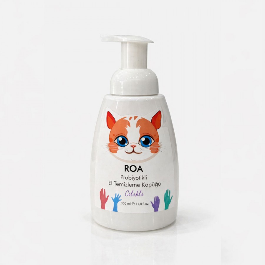 Roa Bitkisel Roa Probiyotikli El Temizleme Köpük Sabun 350 ml (Çilek)