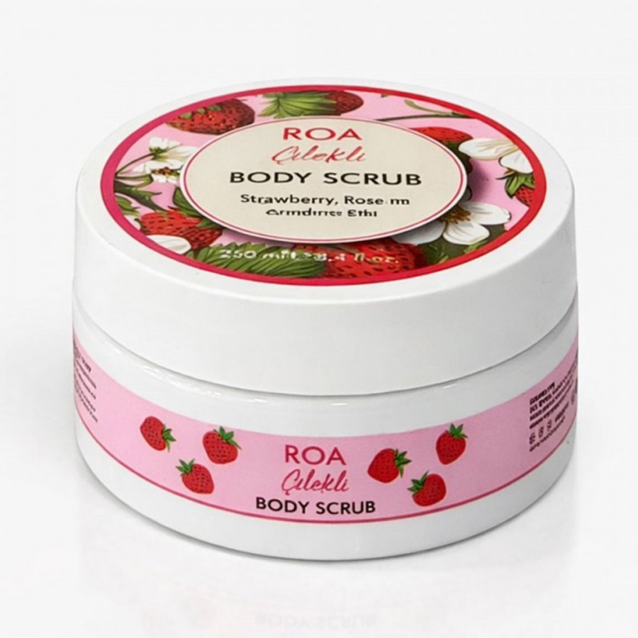 Roa Bitkisel Çilek Vücut Peeling 250 ml