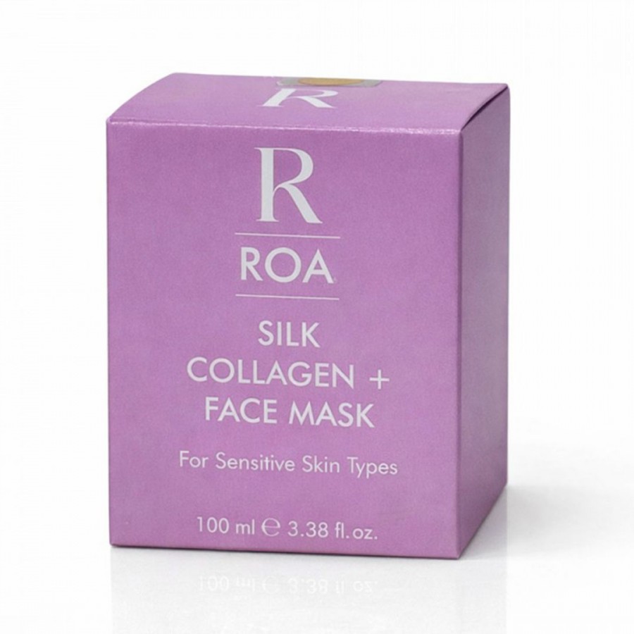 Roa Bitkisel Hassas Ciltler Için Silk Collagen Face Mask 100 ml