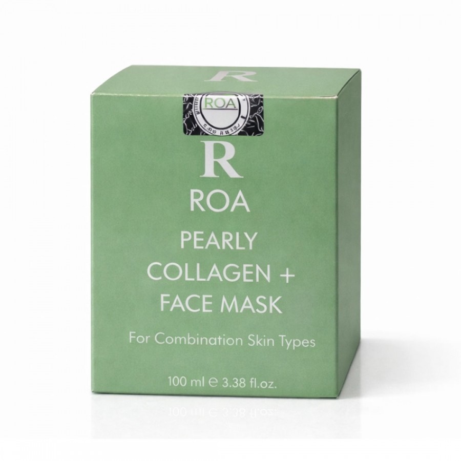 Roa Bitkisel Pearly Collagen Karma Ciltler Için Yüz Maskesi 50 ml